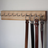 Belt rack for discount closet